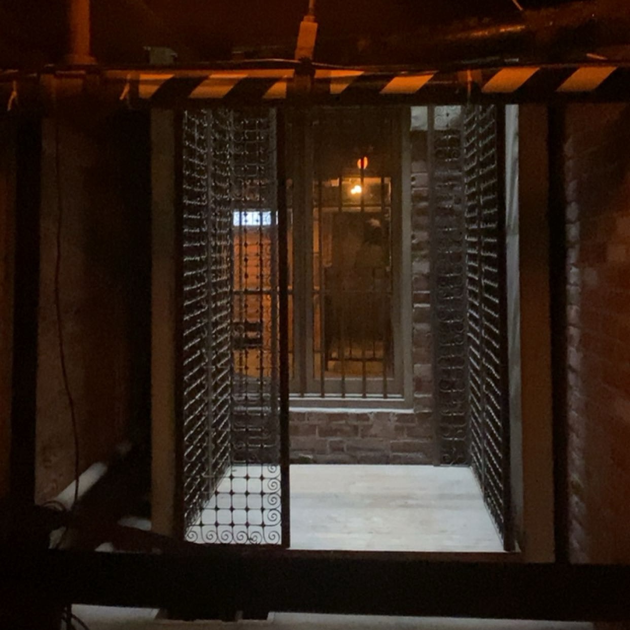 This photo was shared by Mikaila D. from California, who visited on September 3, 2024. While walking past the basement elevator, she noticed a clearly visible black figure in one of her photos.